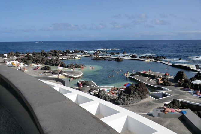 Porto Moniz - Natural Swimming Pools - Ribeira Brava and the 15th-century church break