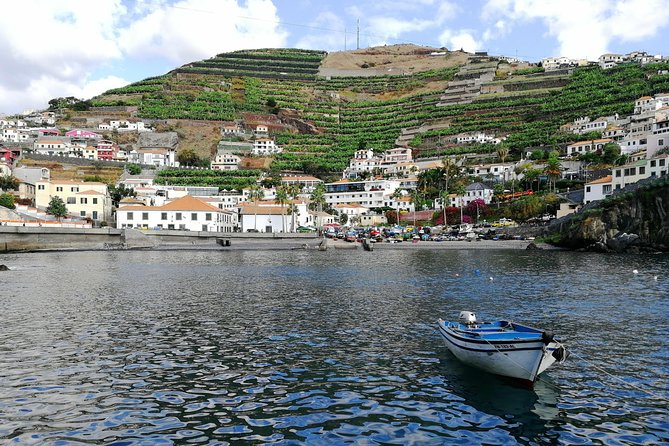 Private Câmara de Lobos Fishing Village Tour - Stop 1: Baía de Camara de Lobos, Portugal’s working harbor view