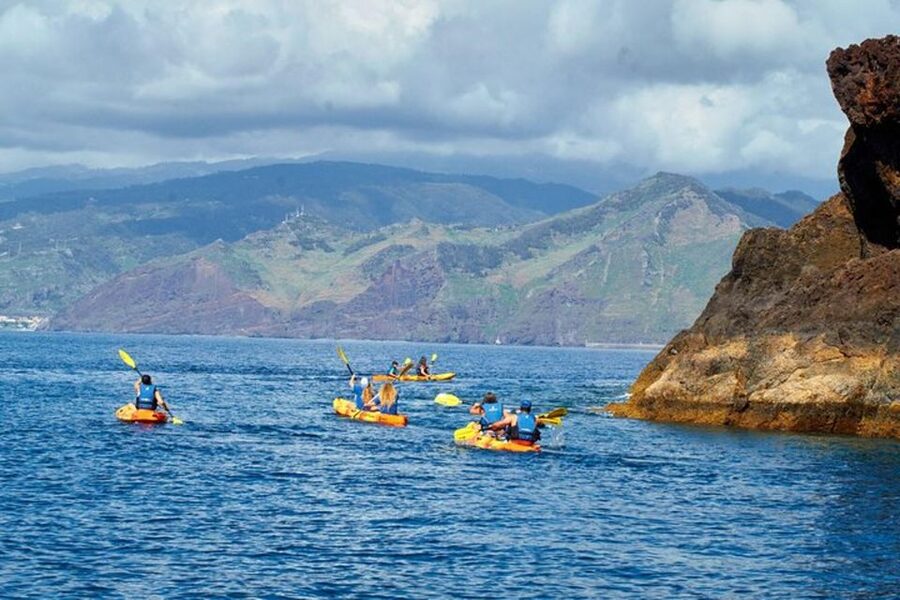 Quinta do Lorde: Kayak Experience in Ponta de São Lourenço - The Casa do Sardinha Nature Spot Café Break on the Mountain Side