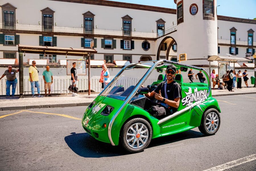 Self-drive Guided Tour | Explore Funchal on an Electric Car - Your likely route stops, what each one gives you, and how to plan your walking time