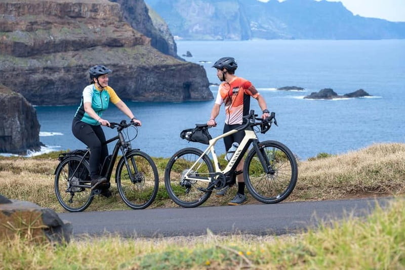 "Self-Guided" E-Bike Tour - Ponta de São Lourenço to Funchal - The Key Advantage of Self-Guided GPS on Madeira