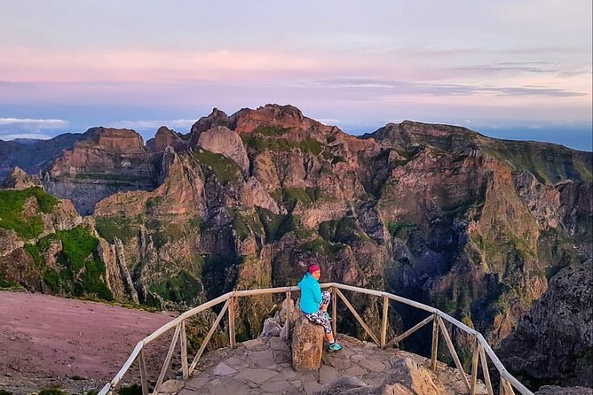 Sunrise Transfer To Pico Do Arieiro, Hike To Pico Ruivo & Return From Teixeira - Stop 2 and Stop 3, put together: Pico Ruivo at 1862 meters